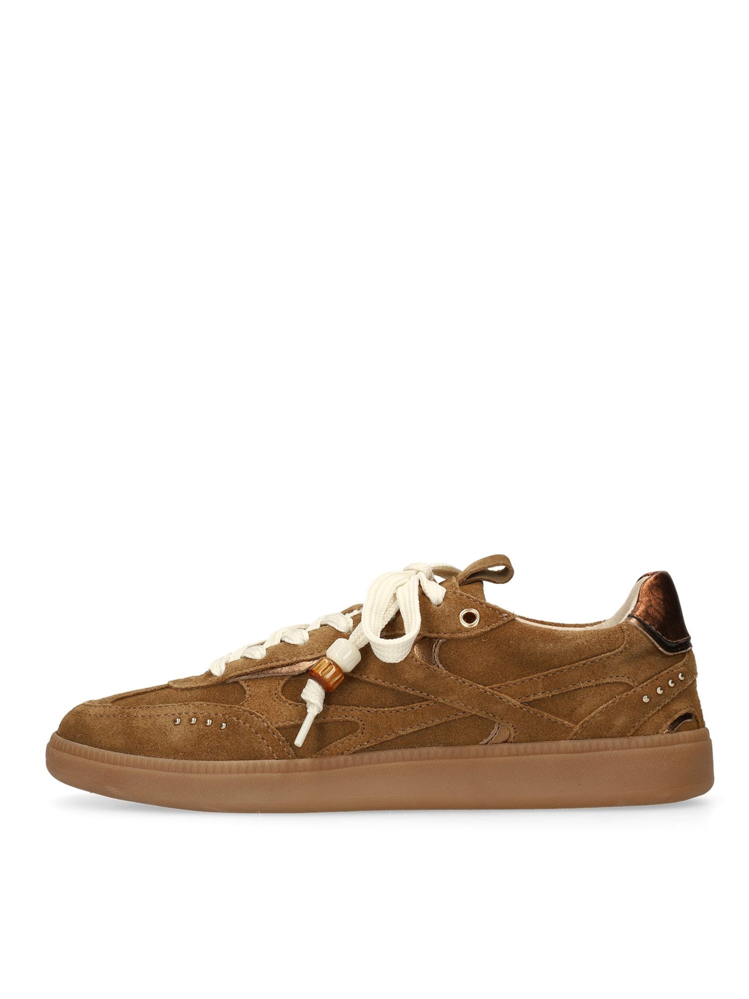 MANFIELD Sneaker in Braun