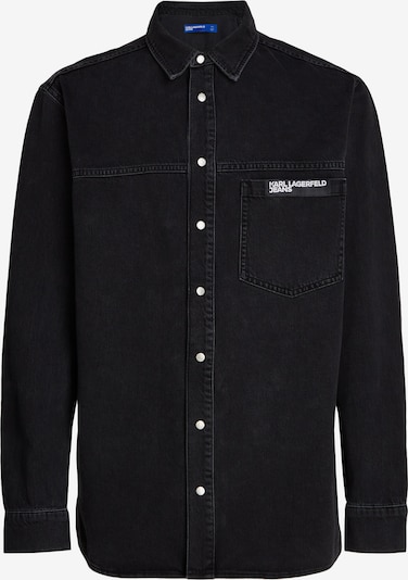 Marškinėliai iš KARL LAGERFELD JEANS, spalva – juoda, Prekių apžvalga