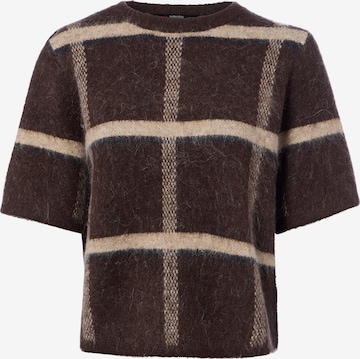 Someday Pullover ' Ticaro ' in Braun: Vorderseite