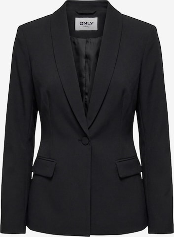 Blazer 'ONLASTRID L/S SCULPTURE BLAZER CC TLR 15376791' di ONLY in nero: frontale