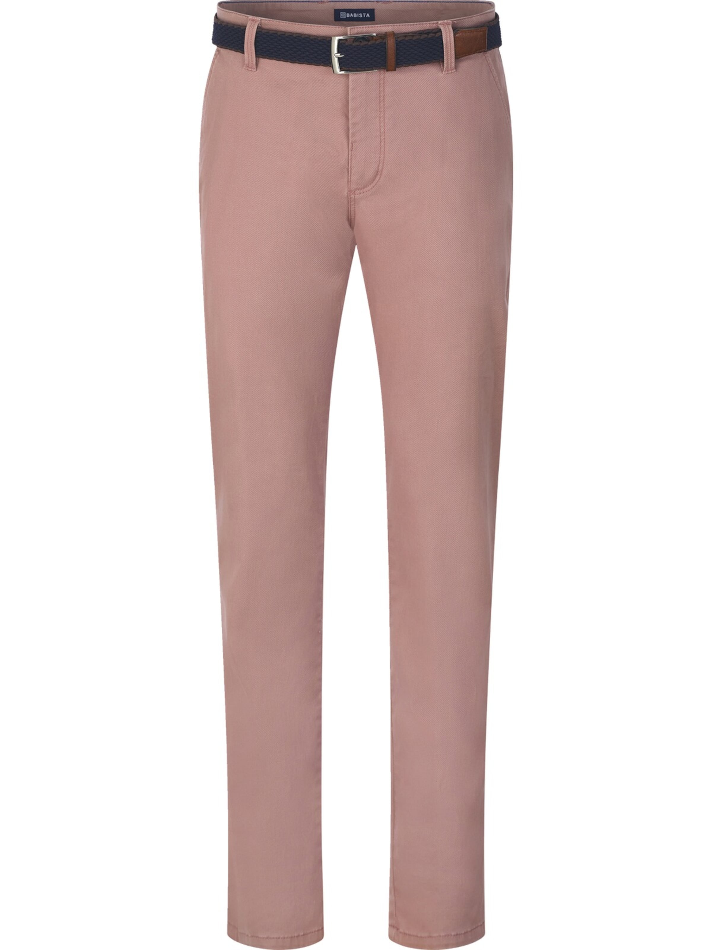 BABISTA Regular Pants ' Tancredo ' in Pink: front
