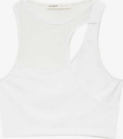 Pull&Bear Top | bela barva, Prikaz izdelka