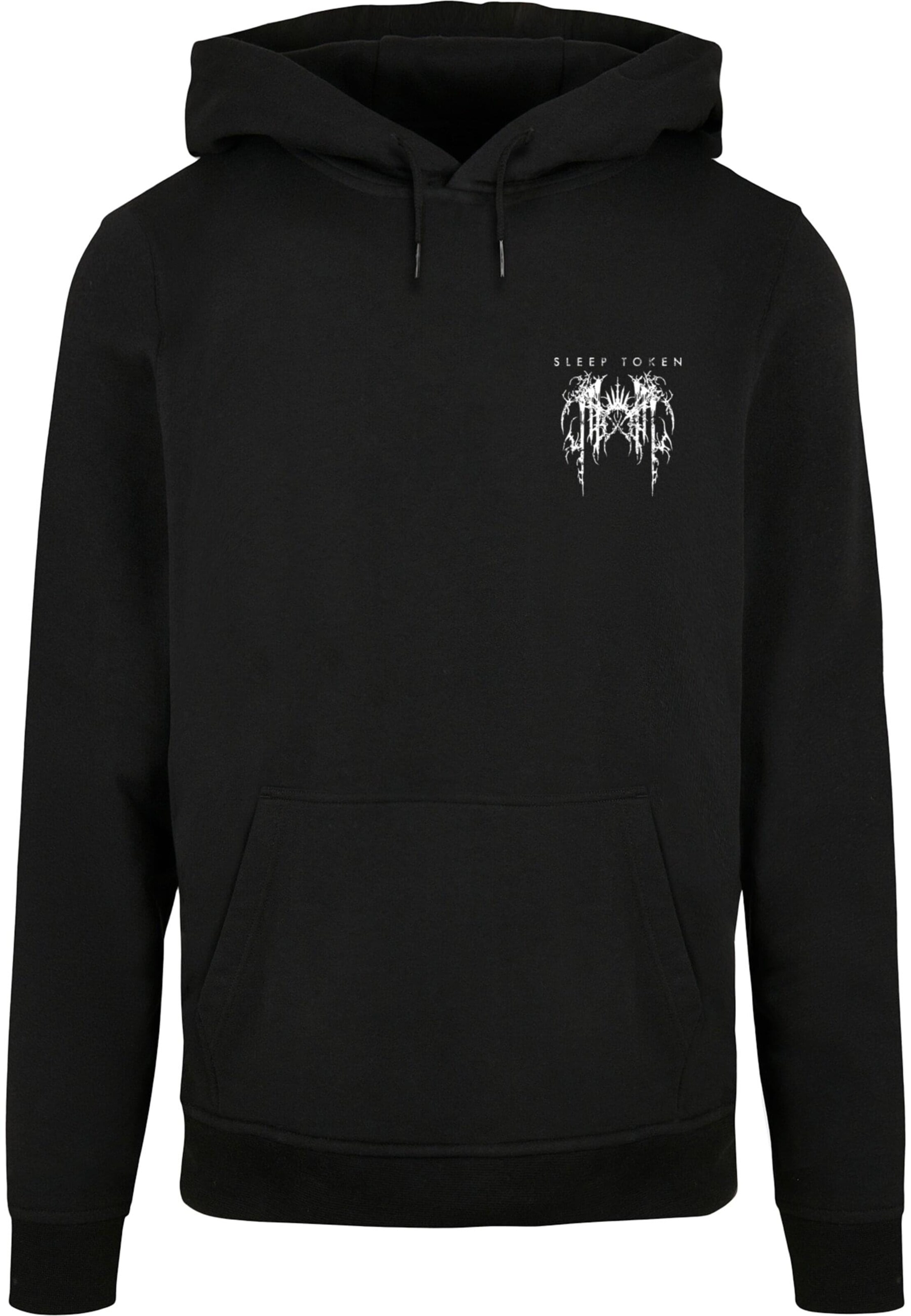 Merchcode Sweatshirt 'Sleep Token - Grunge' in Black: front