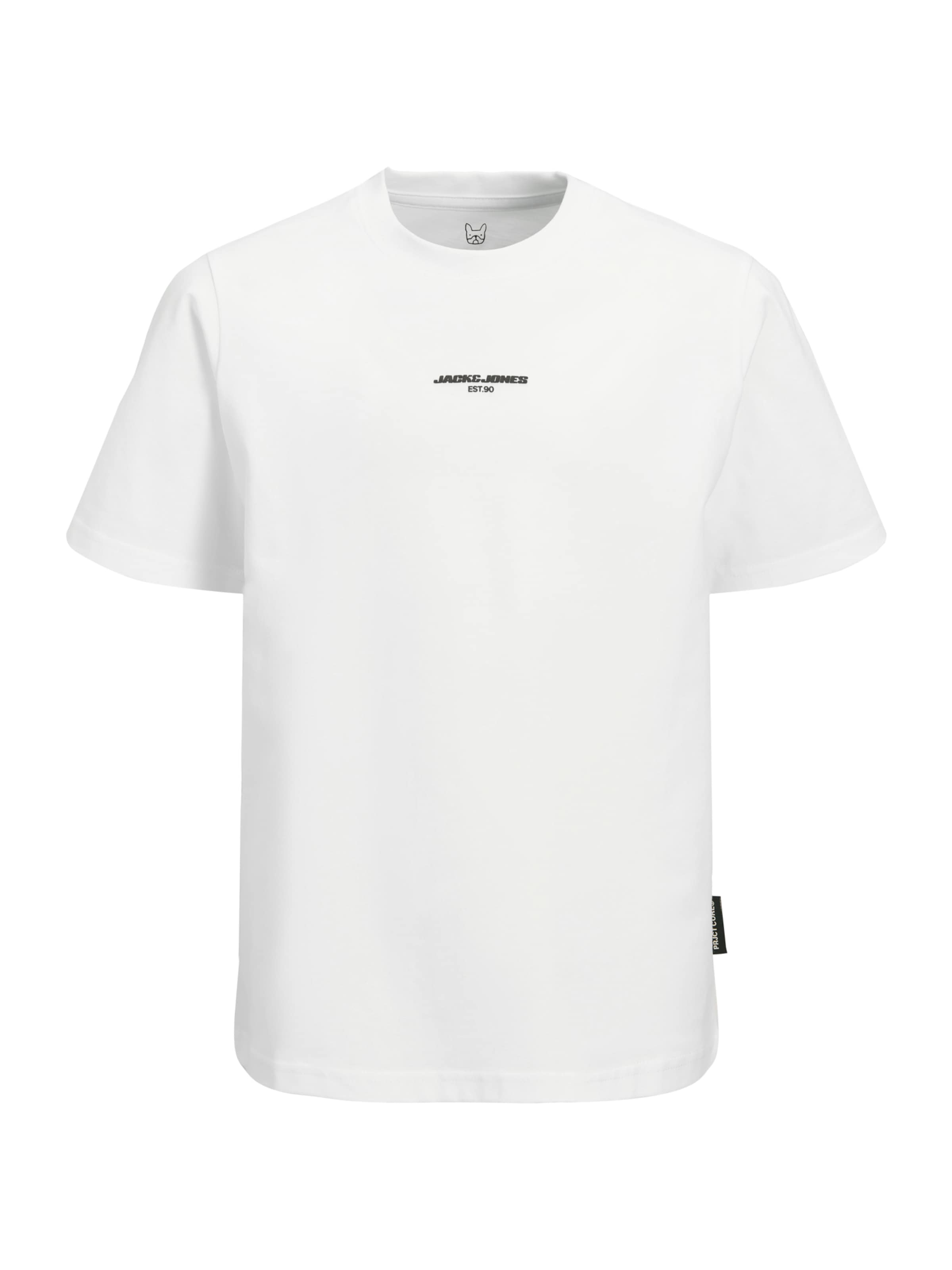 Jack & Jones Junior Tričko 'JCOLIDO' - Biela: predná strana