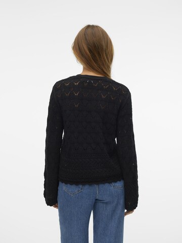 VERO MODA Kardigán 'VMLUA' - fekete
