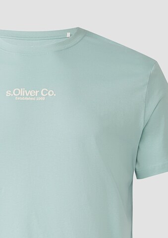 s.Oliver T-Shirt in Grün