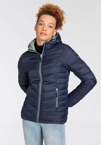 POLARINO Sportjacke in Blau: Vorderseite