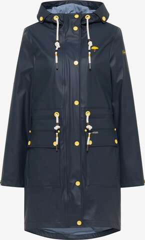 Schmuddelwedda Raincoat in Blue: front