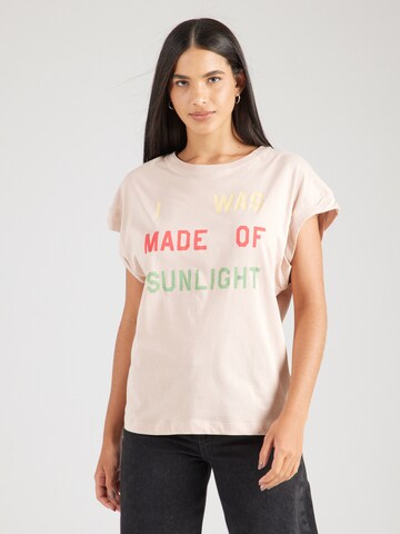 Maglietta di REPLAY in rosa: frontale