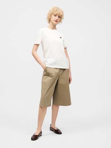 PIECES Tričko 'PCMila' - Biela