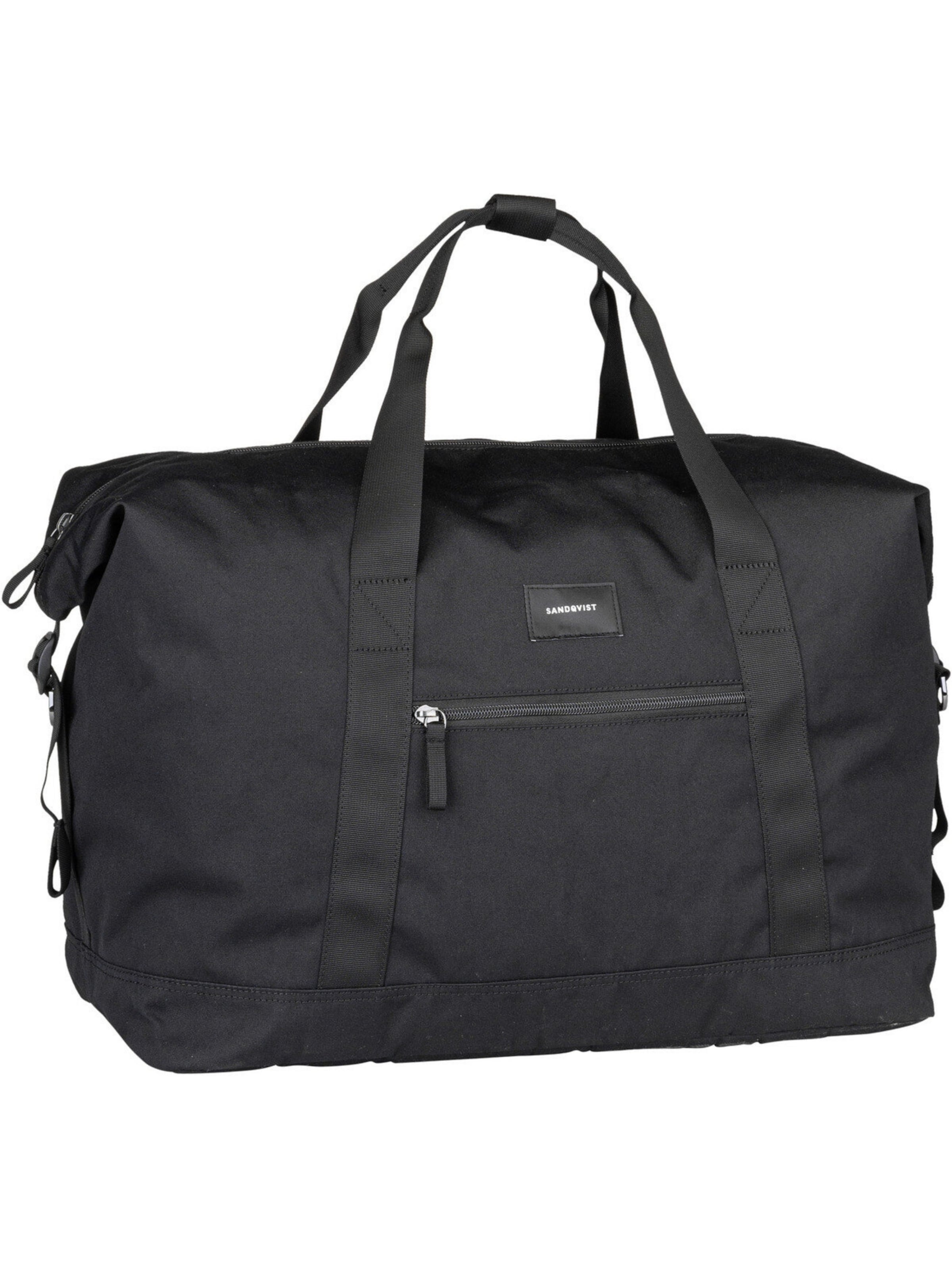 SANDQVIST Weekender ' Sture ' in Black: front