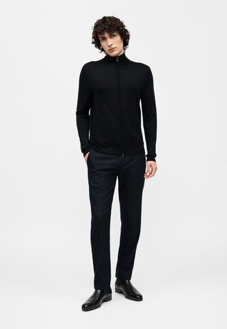BOGNER Knit Cardigan 'OSCAR' in Black: front