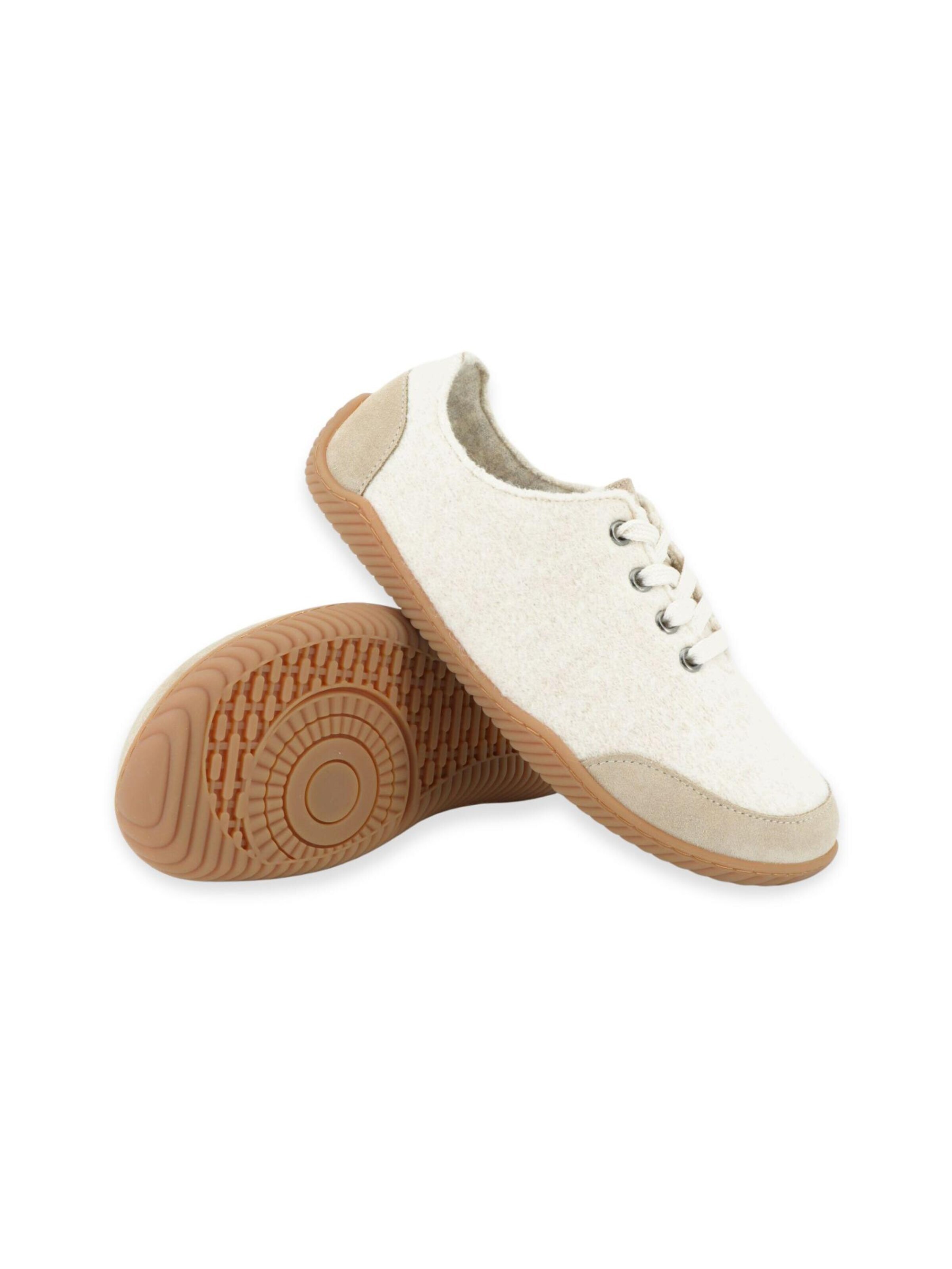 Gottstein Sneaker low 'Sneaker Barefoot Wool Sneaker'‌‌‌‌‌‌‌‌ in Weiß: Vorderseite