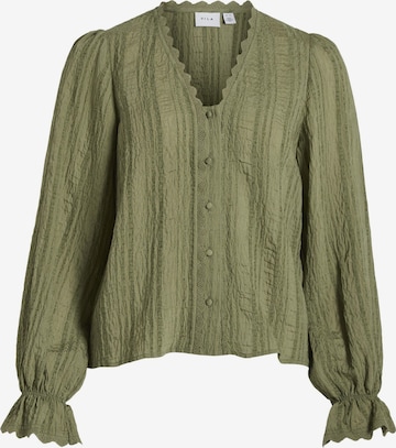 VILA Blouse in Groen: voorkant