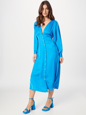 FRNCH PARIS Košilové šaty 'HOLY' – modrá
