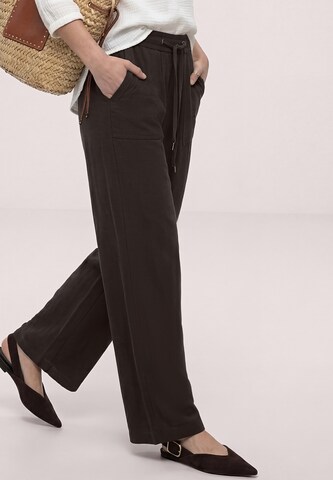 STREET ONE Loosefit Hose in Braun