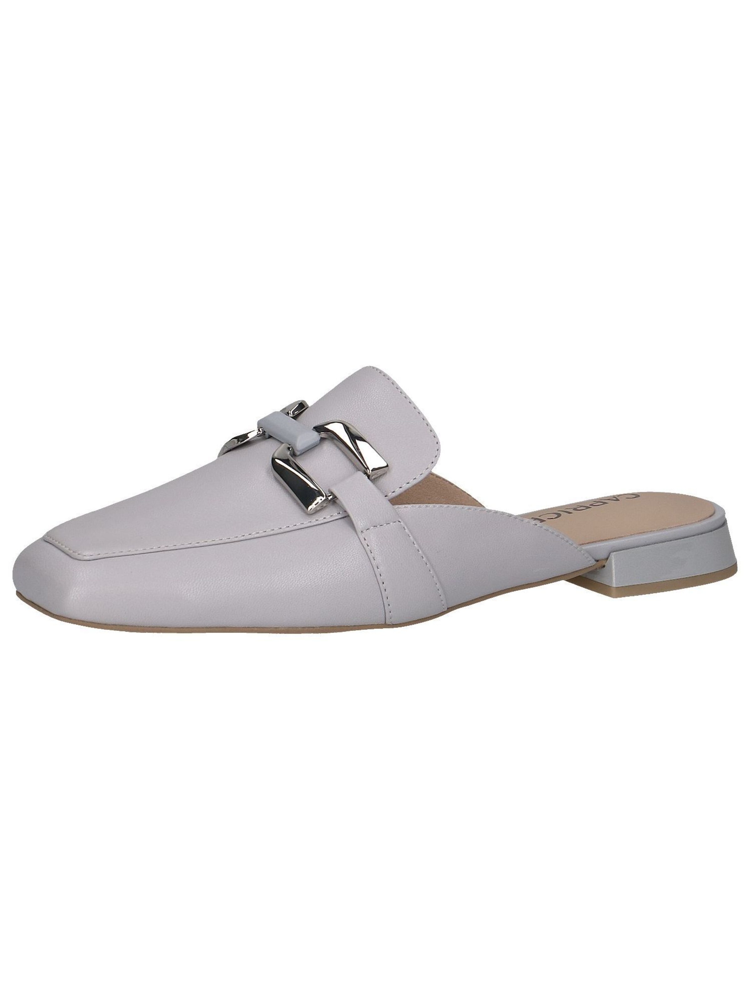 CAPRICE Mule in Grey: front