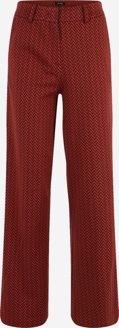 MORE & MORE Zvonové kalhoty Kalhoty – červená: přední strana