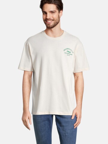 T-Shirt 'BERKAU' FILA en blanc : devant