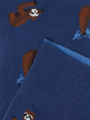 Von Jungfeld Socks 'Faultier Icon' in Blue