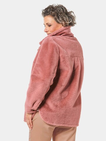 Goldner Jacke in Pink