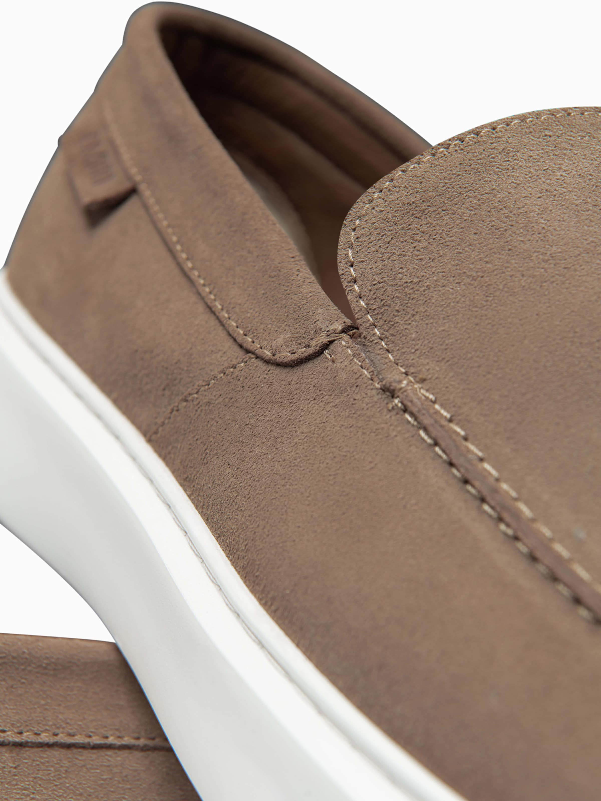 Ombre Mokassin in Beige