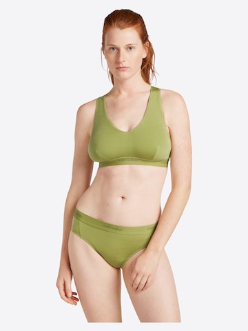 Bustino Reggiseno 'W Mer 125 Cool-Lite Sprite Racerback Bra' di ICEBREAKER in verde