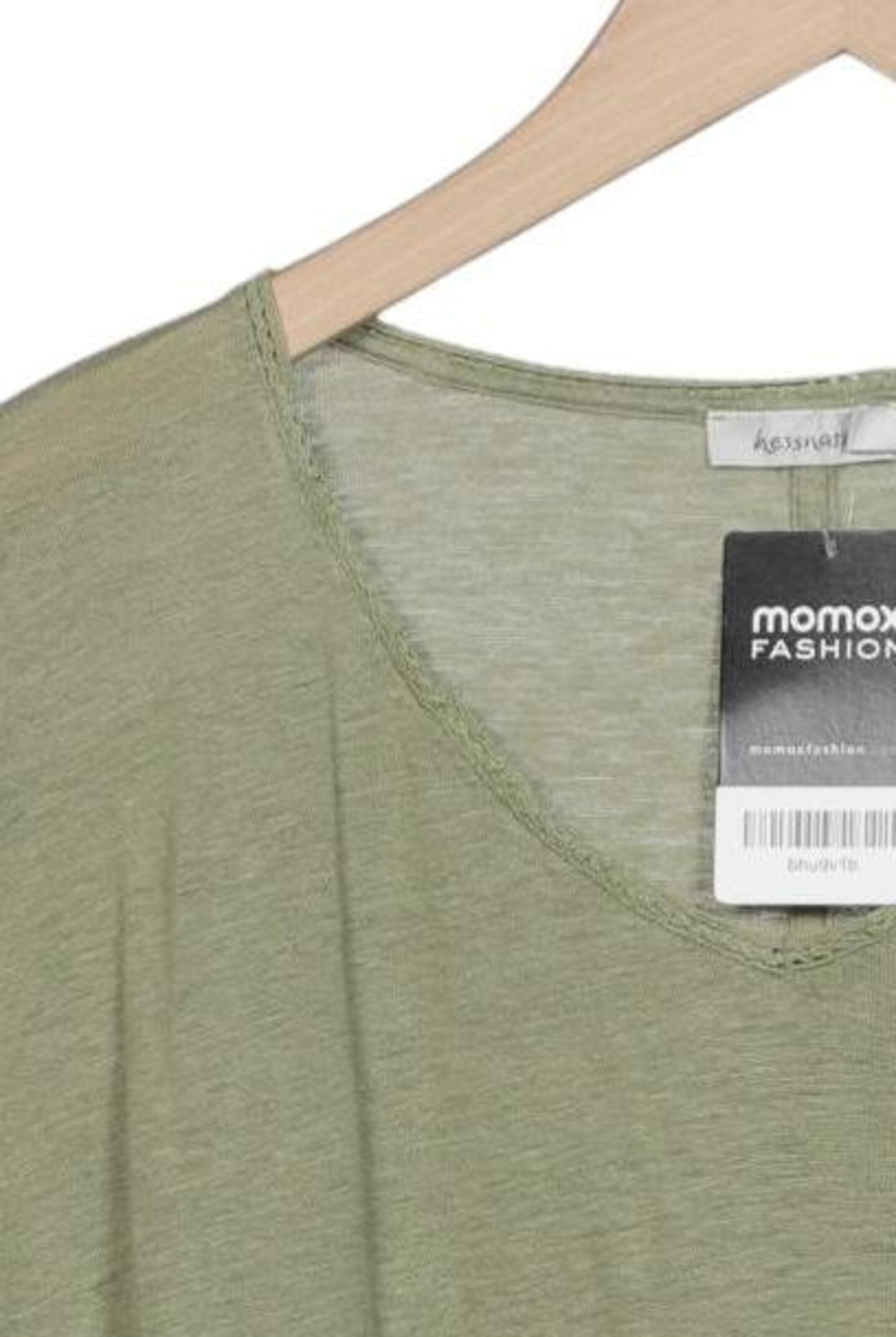 hessnatur Top & Shirt in XXXL in Green