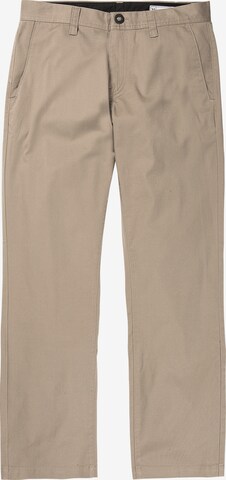 Volcom Regular Chinohose 'FRICKIN' in Beige: predná strana