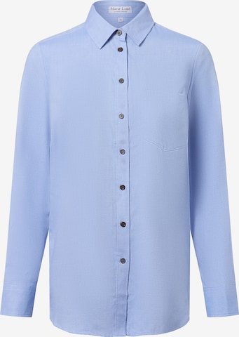 Marie Lund Blouse in Blue: front