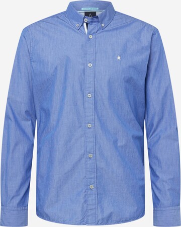 Gaastra Button Up Shirt 'NAUTIS' in Blue: front