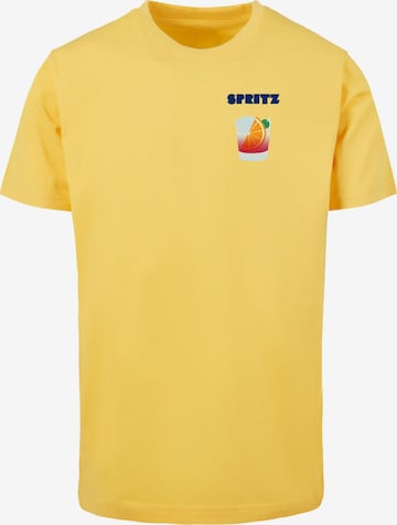 MT Men Shirt 'Vintage Spritz' in Gelb: predná strana