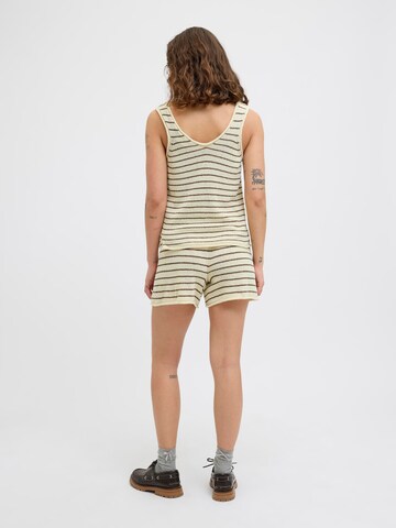 Top in maglia 'JXAmara' di JJXX in beige