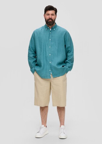 s.Oliver Regular fit Overhemd in Blauw