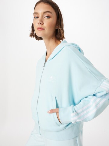 ADIDAS ORIGINALS - Sudadera con cremallera 'Adicolor Classics Relaxed' en azul