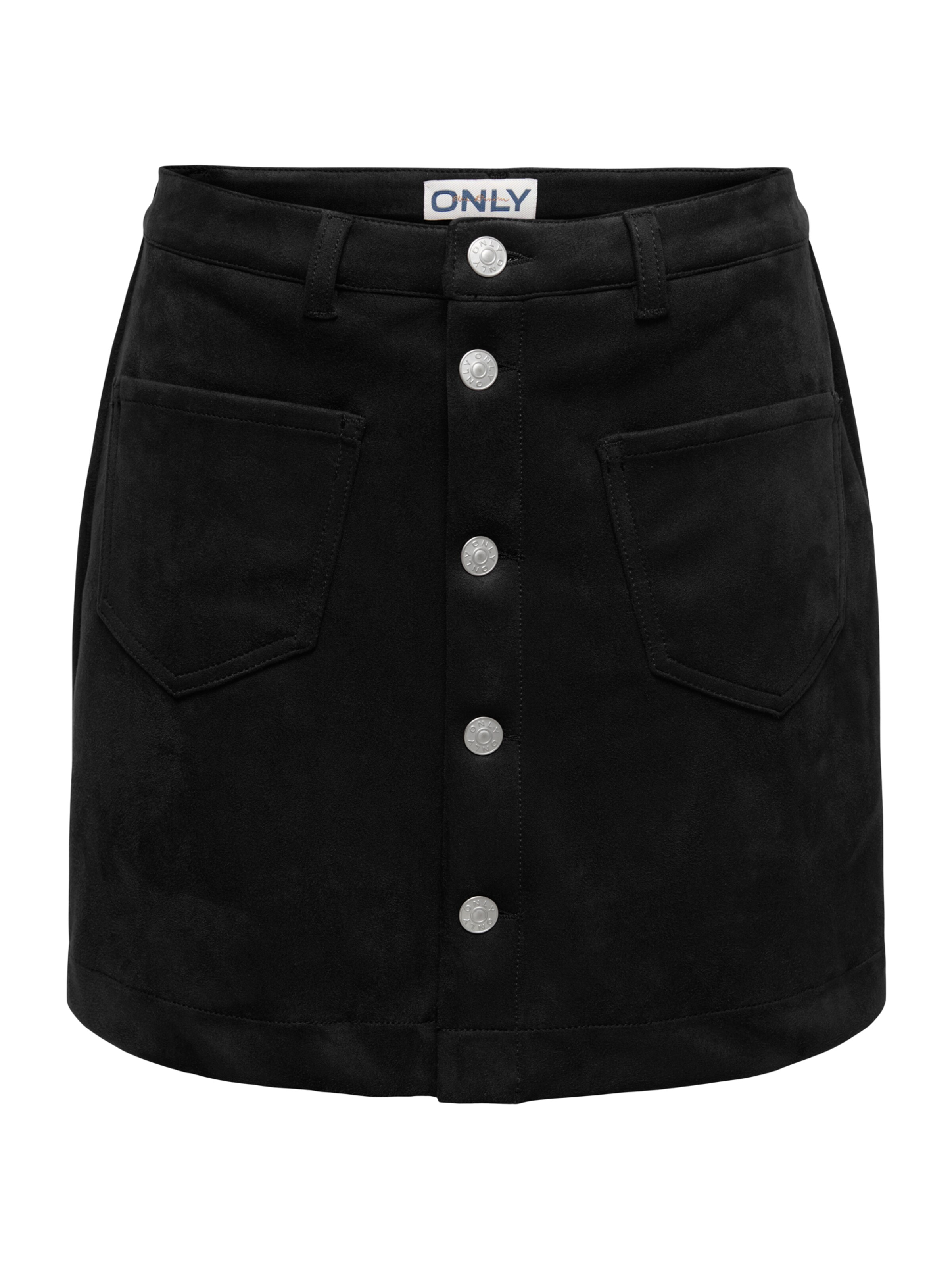 Jupe 'ONLAMAZING-STINA' ONLY en noir : devant