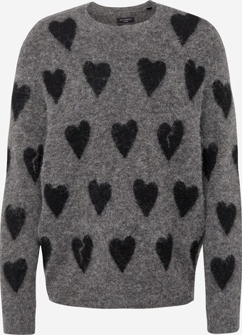 AllSaints Pullover 'AMORE' in Grau: predná strana