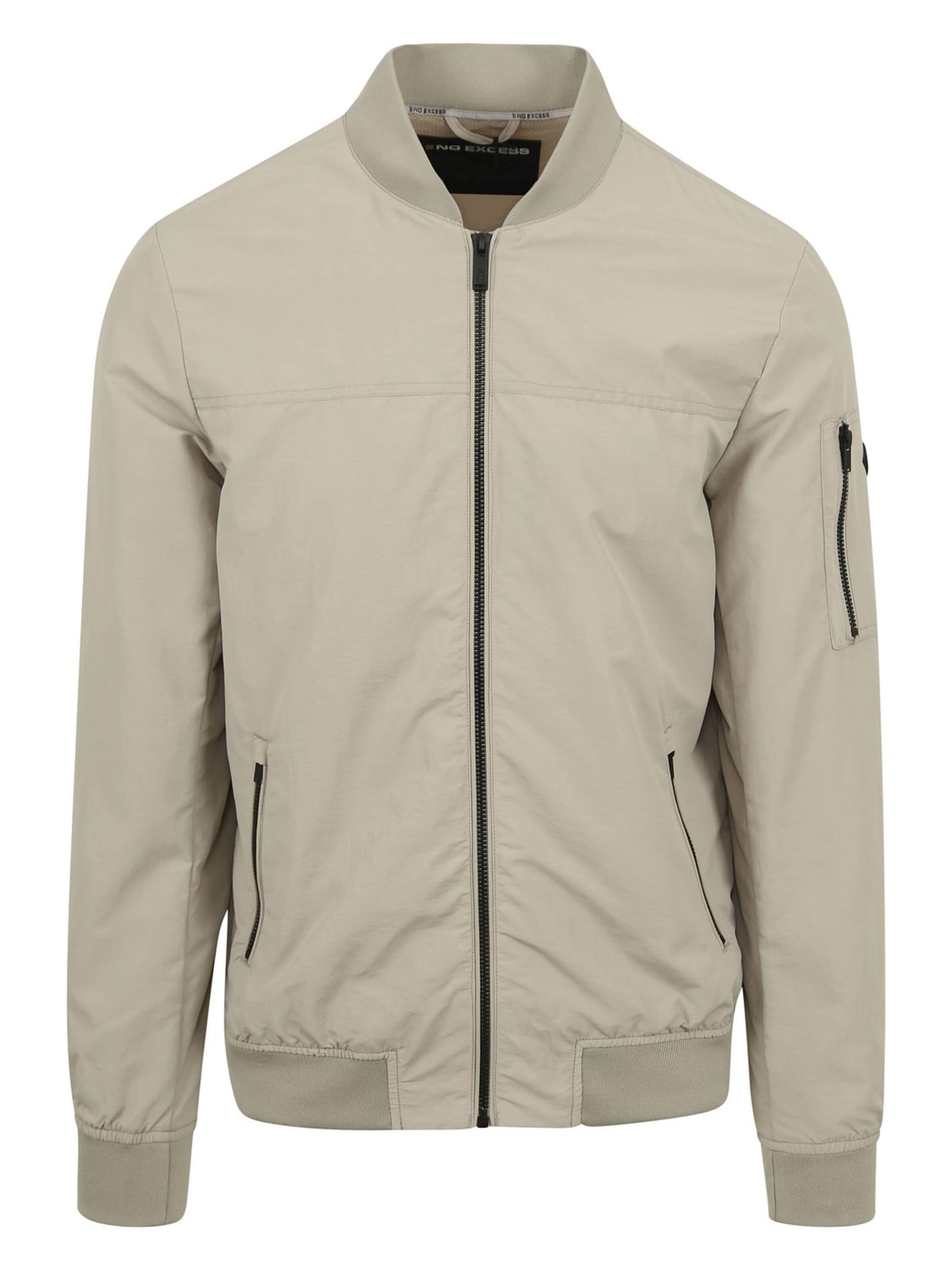 No Excess Winterjas in XL in de kleur Beige, Productweergave