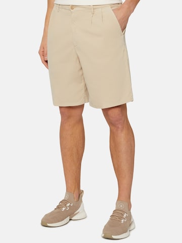 Loosefit Pantalon chino Boggi Milano en beige : devant