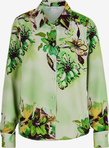 MADELEINE Bluse in Grün: Vorderseite