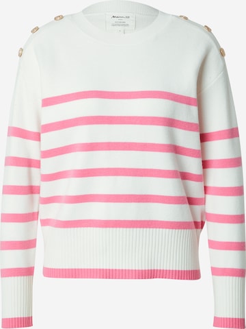 Maison 123 Sweater in White: front