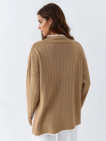 Pullover di My fashion in marrone
