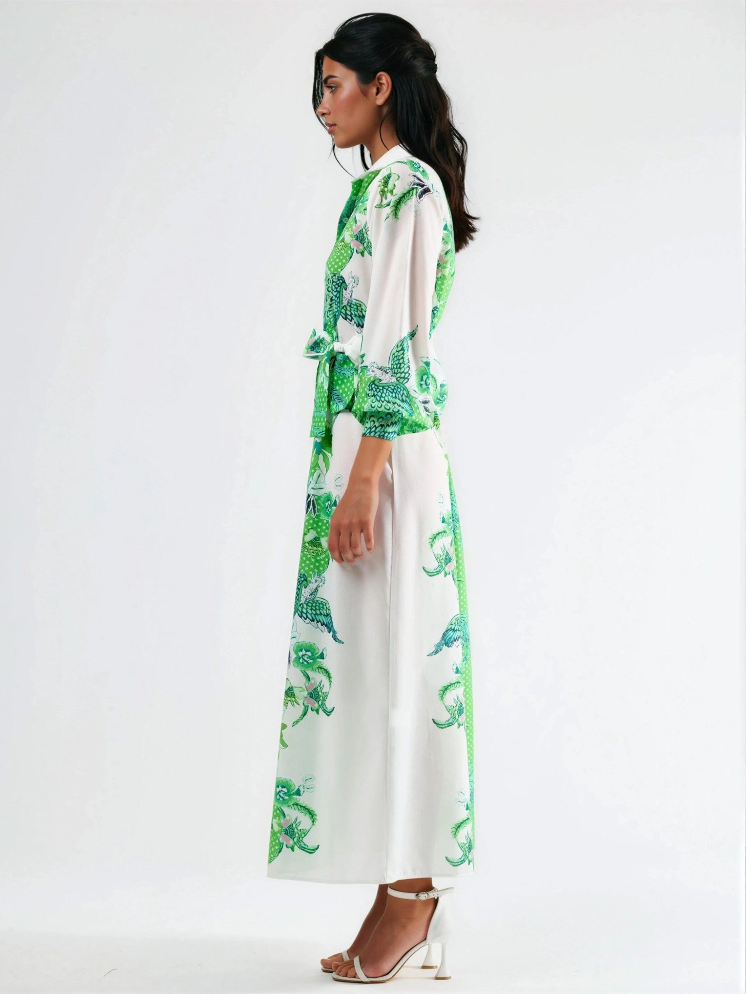 MSN Collection Dress in White
