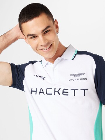 Hackett London Poloshirt in Weiß