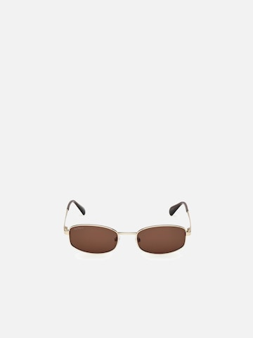 MAX&Co. - Gafas de sol 'Max &co MO0135 Shiny pale gold 54/20/140 Women Sunglasses' en oro: frente