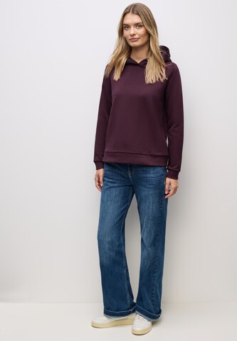 STREET ONE Sweatshirt in Purple