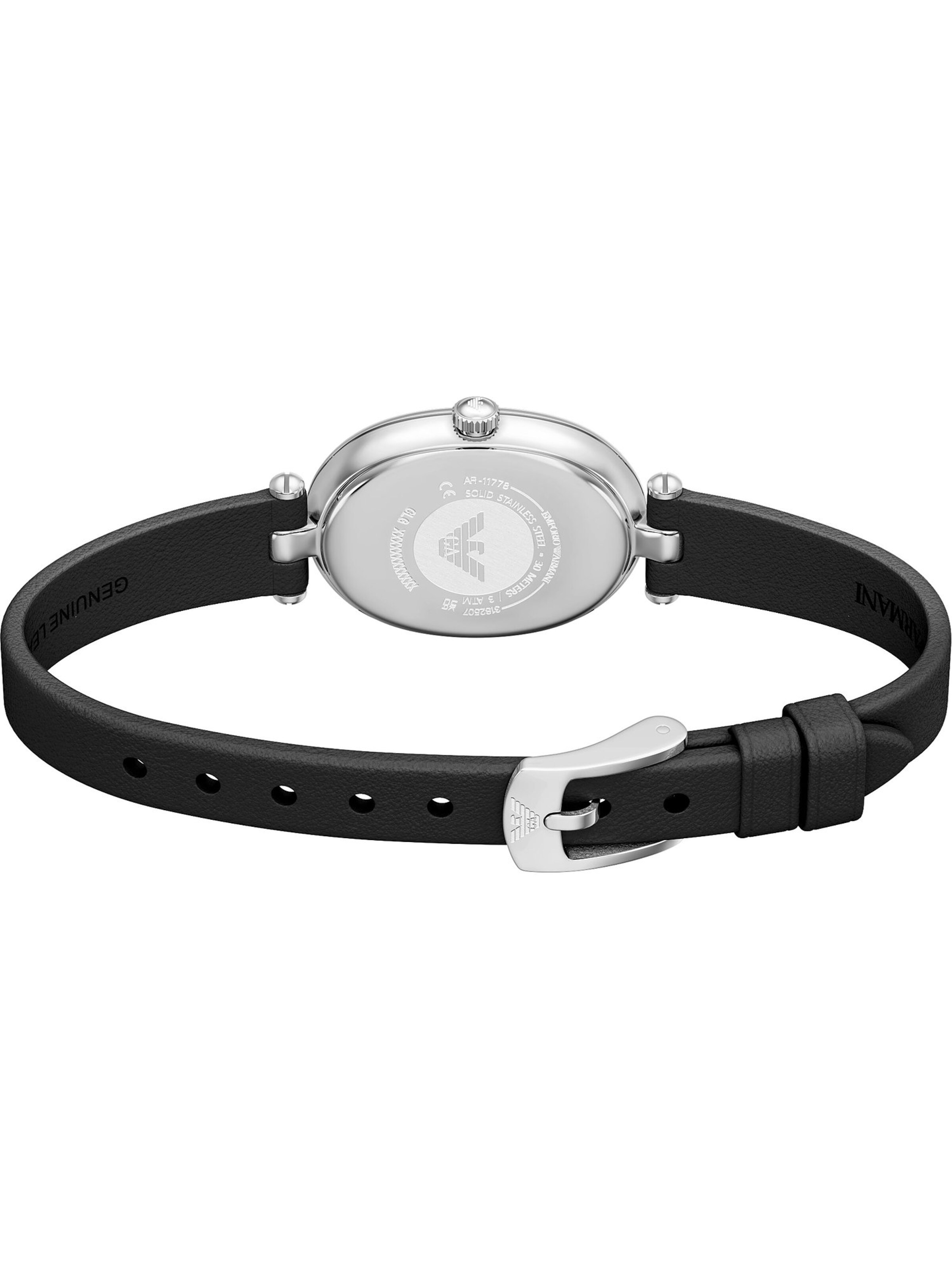 Emporio Armani Analoguhr in Silber