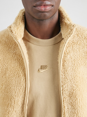 Nike Sportswear Shirt ' Premium Essentials' in Beige