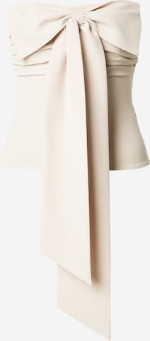 Haut millane en beige : devant