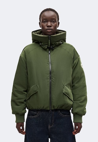 No. 1 Como - Chaqueta de entretiempo en verde: frente